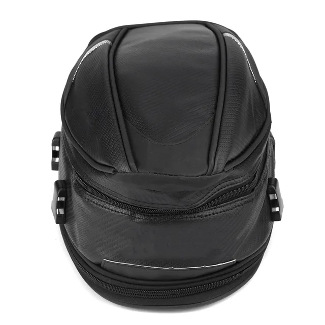 Mofaner Motorcycle Tail Bag Rear Seat Package Back Carry Shoulder Bag Rain Cover Waterproof Motorbike Tool Bags For Honda