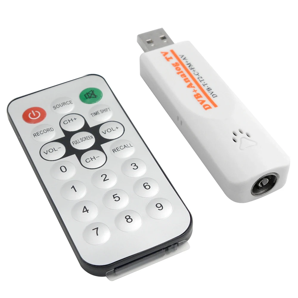 Digital Satellite DVB T2 USB TV Stick Tuner TV Receiver DVB T2/T/C/FM