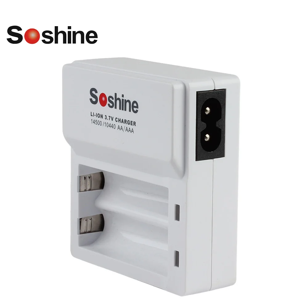 Soshine быстрое умное интеллектуальное зарядное устройство 2 слота для литий