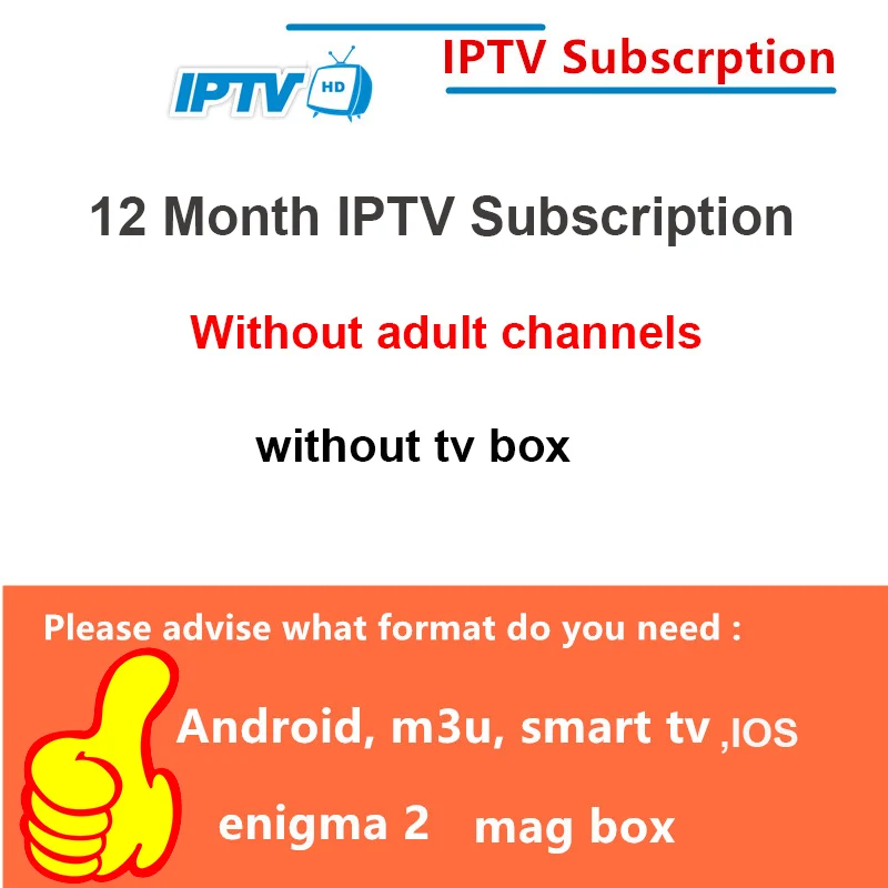 Италия IP tv HK1 Mini Android 8,1 Smart tv BOX 2G/16G 4800+ арабский французский EX-YU испанско-португальский платный ТВ& VOD Smart Set Top tv Box - Цвет: 12Month IPTV