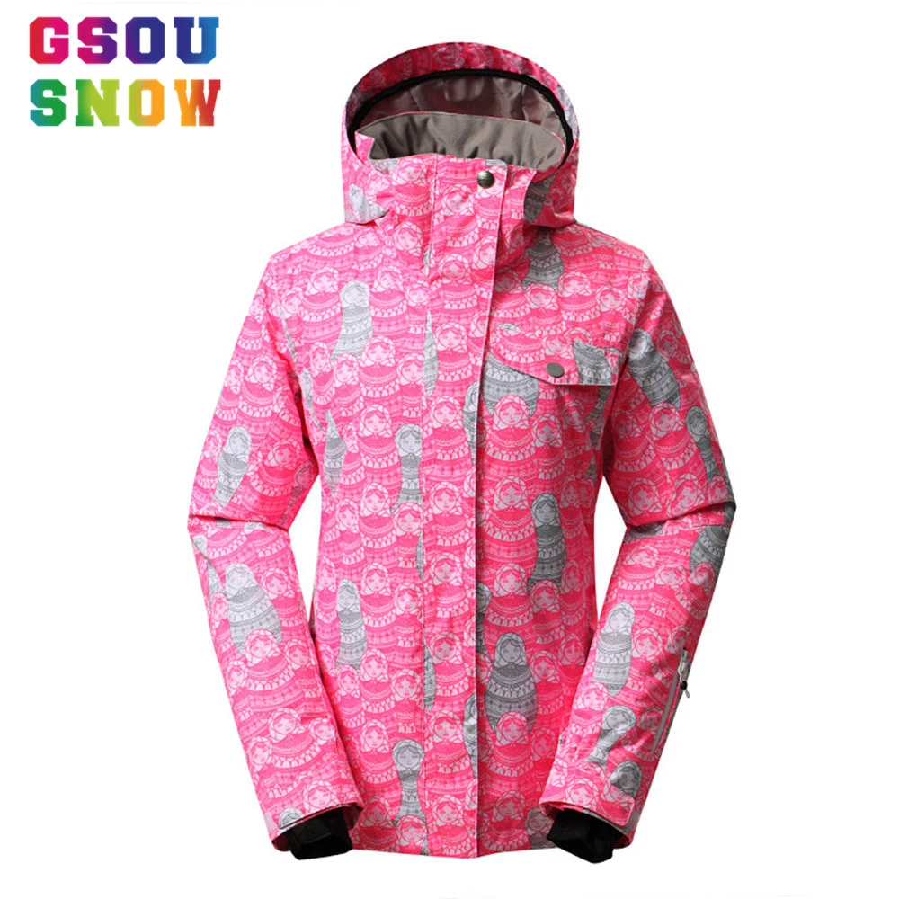 Prix pour -30 Degrés Professionnel Femmes Ski Veste Épaissir Chaleur Snowboard Vestes Respirant Étanche Femelle Rose Pas Cher Hiver Veste Prix pour -30 Degrés Professionnel Femmes Ski Veste Épaissir Chaleur Snowboard Vestes Respirant Étanche Femelle Rose Pas Cher Hiver Veste
