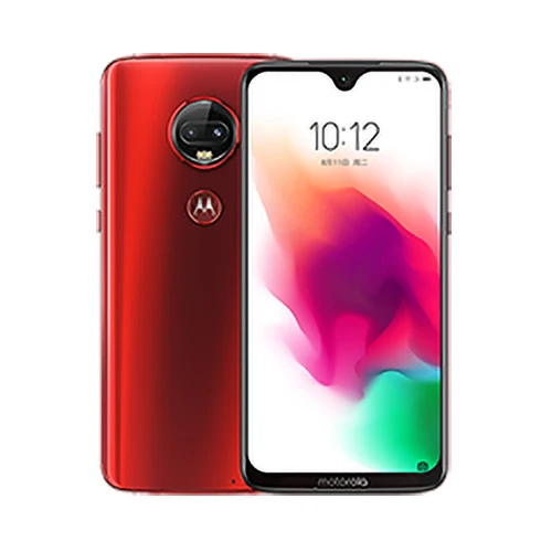 Смартфон Motorola G7 Plus Android 9,0 4G LTE 4 Гб ОЗУ 128 Гб ПЗУ двойная камера Snapdragon SDM636 Восьмиядерный 1,8 ГГц ZUI 10,0 3000 мАч - Цвет: China red