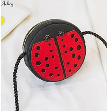 Модная мини-сумка, подарки, простой цвет, высокое качество, детская мини-сумка через плечо, сумка на плечо, летняя мультяшная монета, кошелек