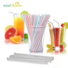 Сон-трава 48 шт./лот Высокое качество питьевой соломы 6 мм Одноразовые, в индивидуальной упаковке локоть пипетки для дня рождения и свадьбы