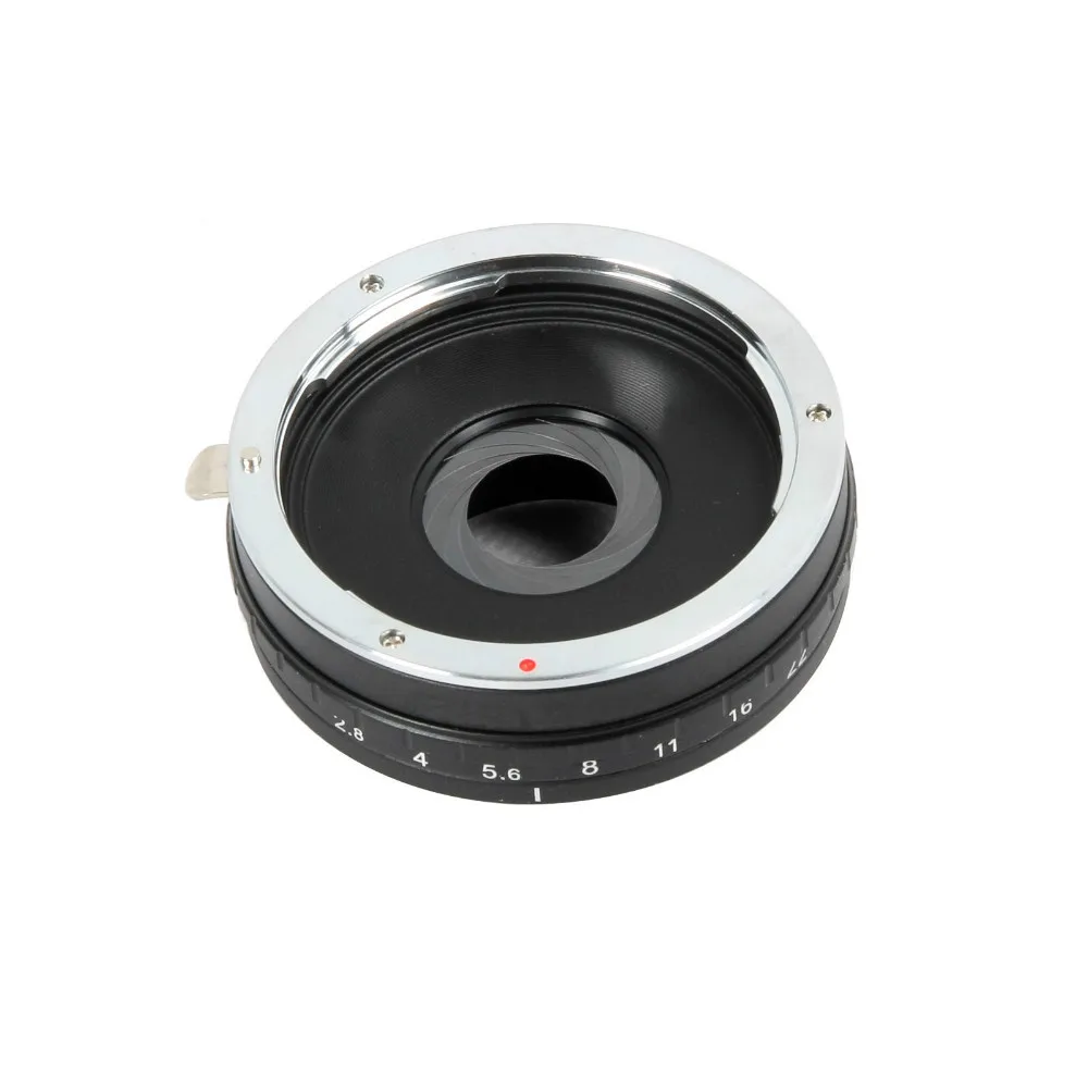 Build in Aperture Lens Adapter for Canon EOS EF Lens to Micro 4/3 M4/3