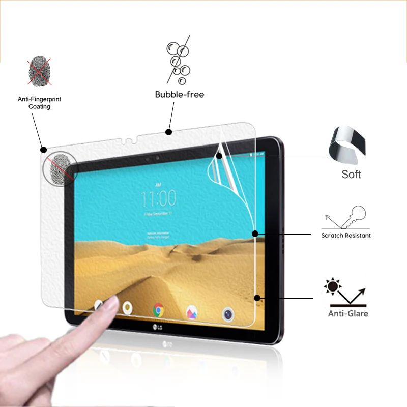 

Premium Anti-Glare screen protector film For LG G PAD 2 10.1 V935 V940N 10.1" tablet matte screen protective films + clean tool