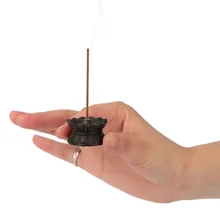 Красное дерево ручной работы ладан линии ладан горелки сандаловая ароматическая палочка Лотос цветочный ароматизатор держатель каламандер шерсть