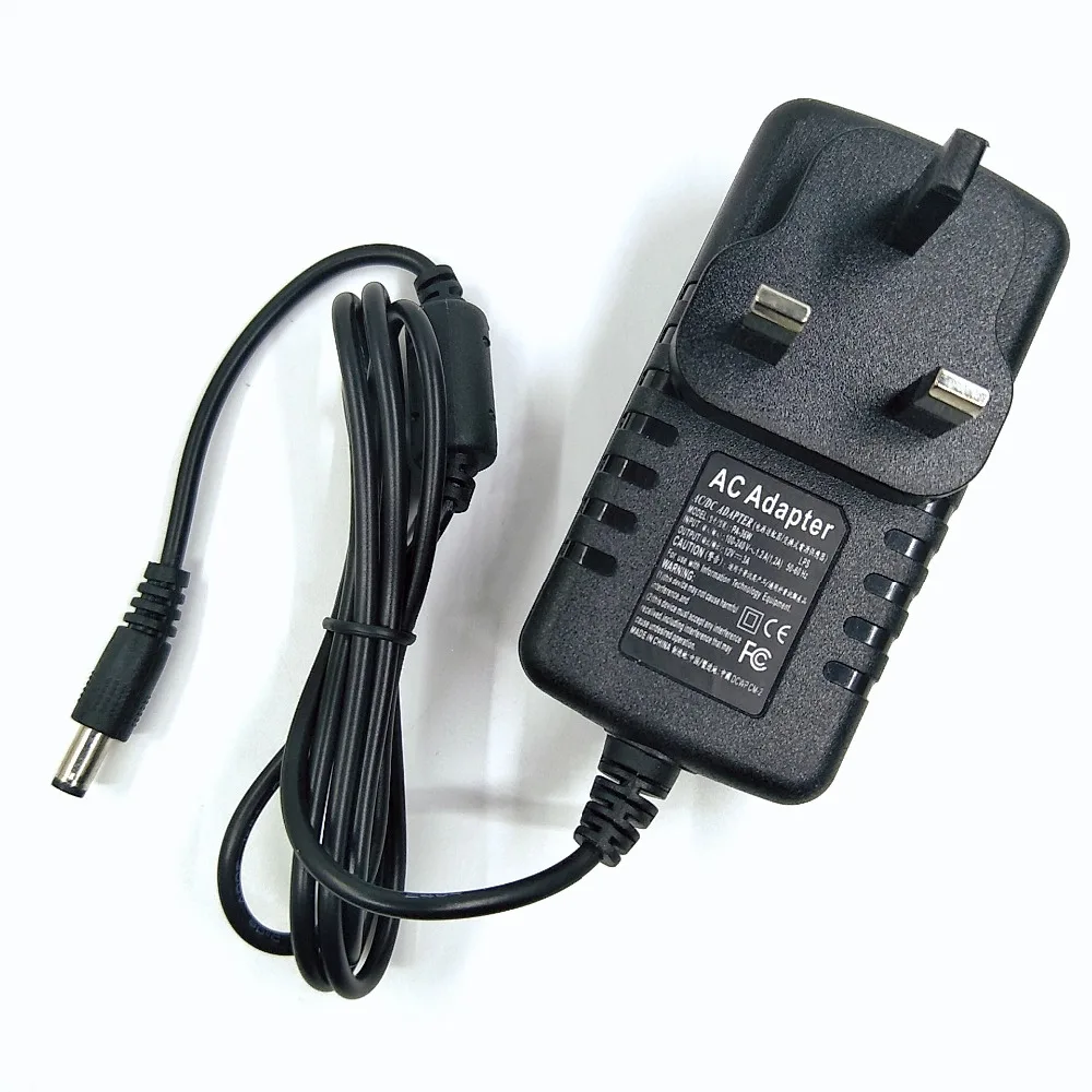PA-36W 12V 3A DC : 5.5*2.1mm laptop power adapter UK Plug wall mount switching supply |