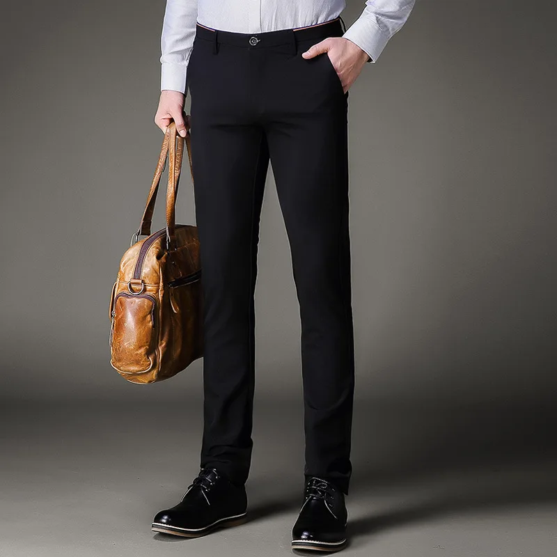 Jbersee мужские брюки, деловые штаны, облегающий костюм, брюки, деловые офисные повседневные Свадебные Мужские модельные брюки, мужские брюки