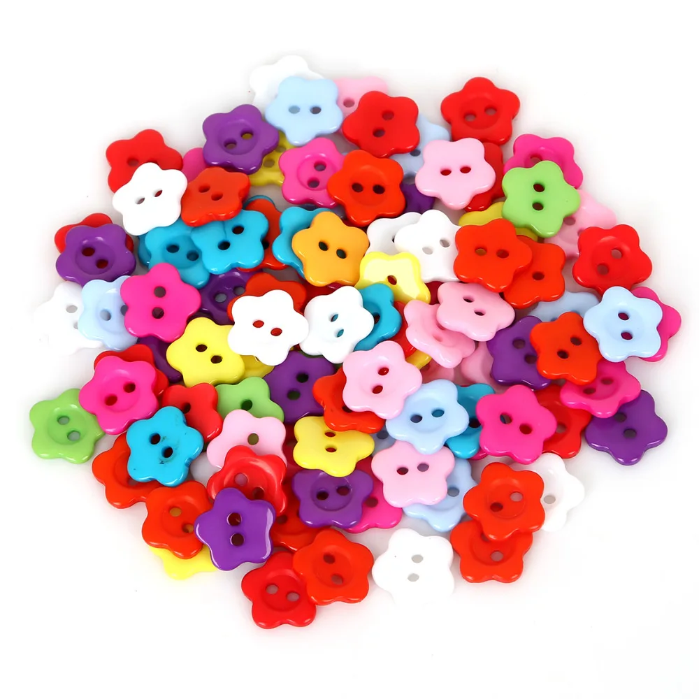 

50Pcs/lot 10mm 12mm Round Resin Mini Tiny Buttons Sewing Buttons For Scrapbooking Craft DIY Apparel Accessories