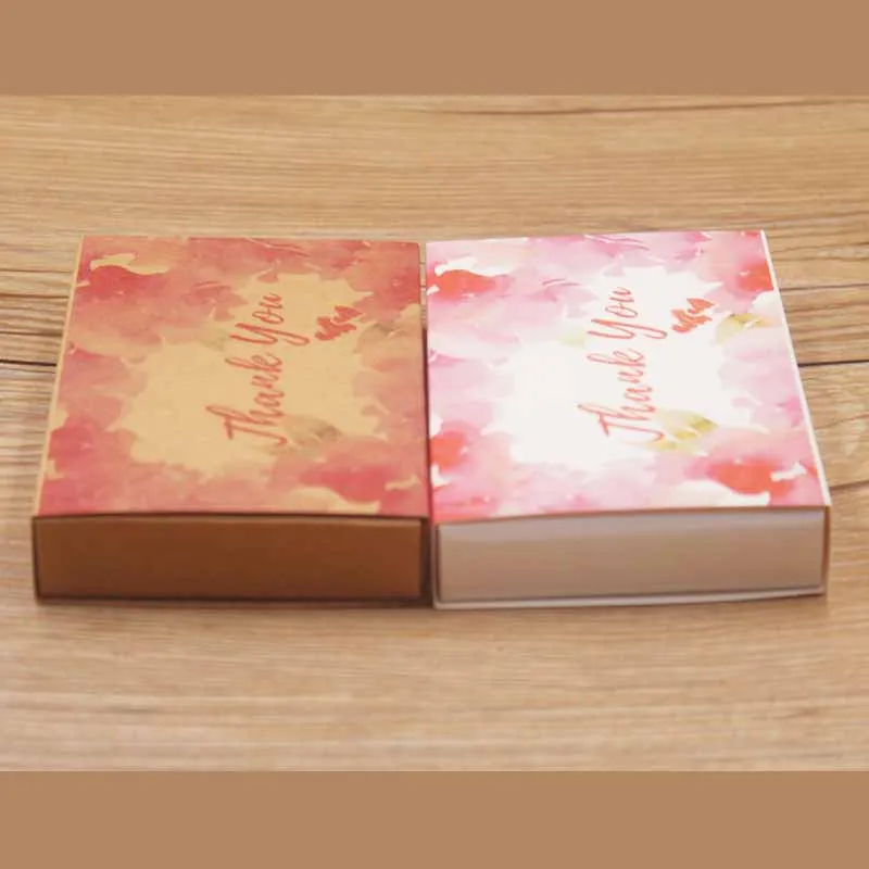 Большой размер бумаги полноцветная Печать Подарочная посылка коробка Ловец снов/цветочный дизайн конфеты/Свадебная коробка/DIy спасибо Подарочная коробка 20pc
