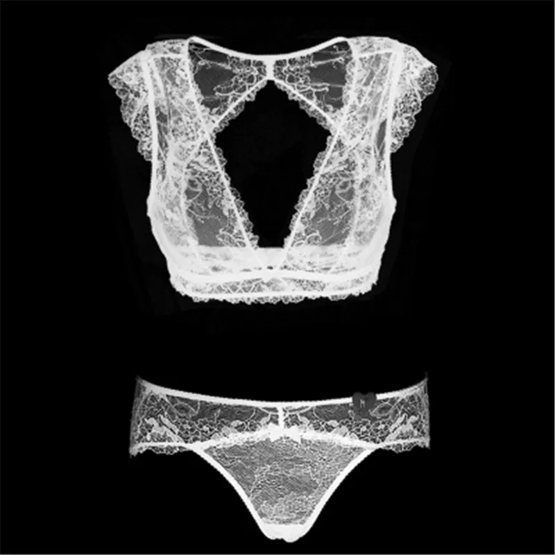 Varsbaby дамское прозрачное кружевное сексуальное нижнее белье с глубоким v-образным вырезом без косточек комплекты бюстгальтеров