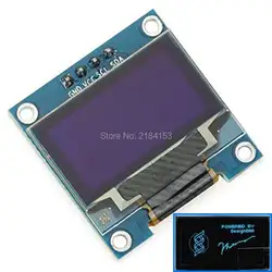 2018 Новый Дизайн 20 шт./лот 4PIN Синий Новый 128x64 o светодиодный ЖК-дисплей светодиодный Дисплей модуль 0.96 "I2C IIC общаться