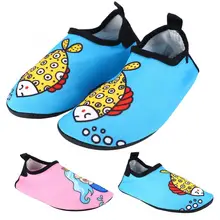 Детская водонепроницаемая обувь для плавания; нескользящая быстросохнущая детская обувь для плавания; носки для упражнений для пляжа; речной воды