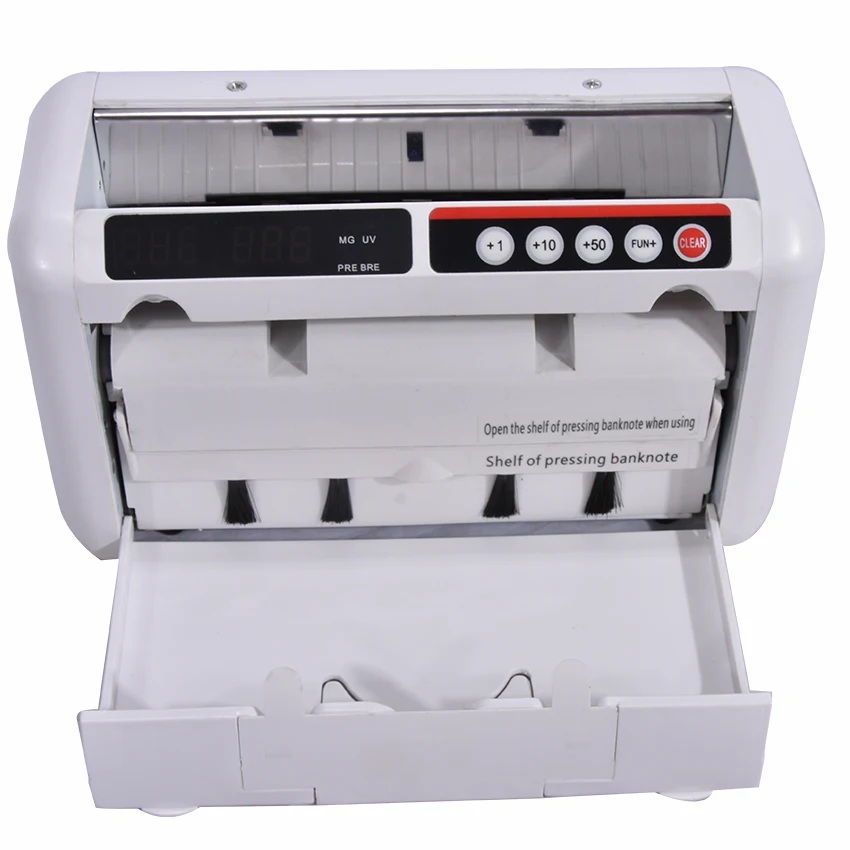 

1pc 110V / 220V Money Counter Suitable for EURO US DOLLAR etc. Multi-Currency Compatible Bill Counter Cash Counting Machine