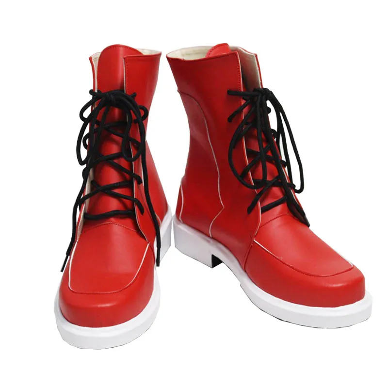 Coshome Boku No Hero Academia Shoes Izuku Midoriya Cosplay Costume Shoes My Hero Academia Red Boots (3)