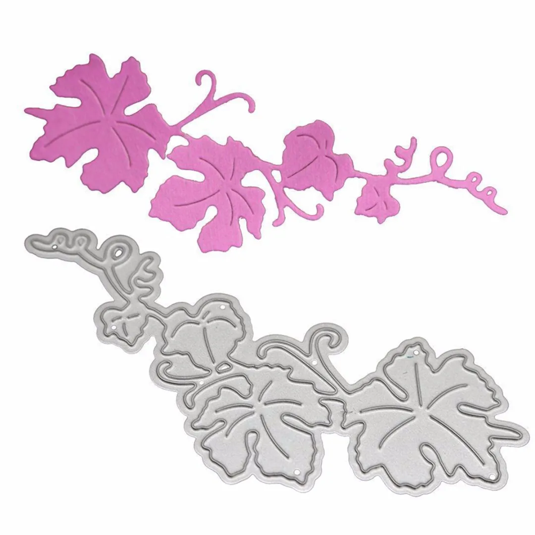 Grapevine Cutting Dies Stencil DIY Scrapbooking Card Album Punching Template
