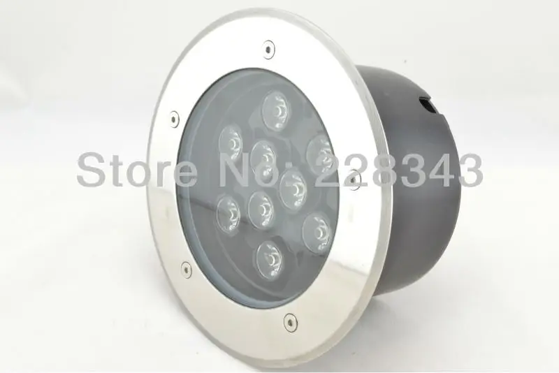 85-265 V IP65 RGB высокой Мощность 9 Вт светодиодный утопленный светильник Светодиодная лампа подземных подземный светильник освещения