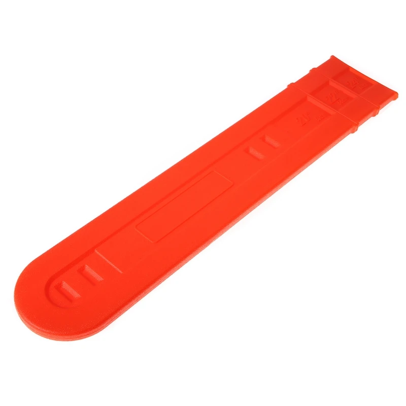 20'' 22'' 24'' Orange Color Chainsaw Bar Cover Scabbard Universal Guide Plate Garden Grass Cutter Tool Parts