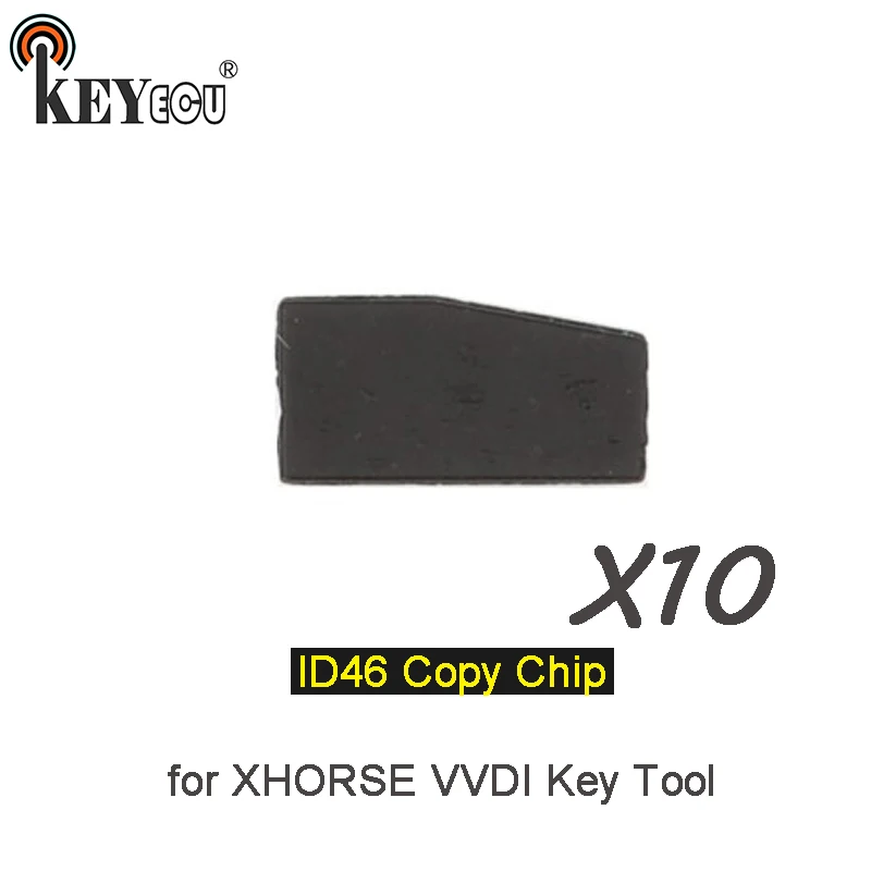 Ключевой программатор KEYECU 10x ID46 для Xhorse VVDI копия автомобильного ключа чип 46