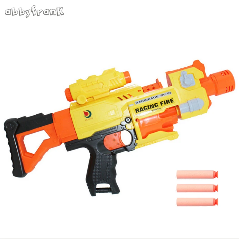 

Electronic Toy Gun Airsoft Pistol 20pcs Soft Foam Bullets Plastics Gun Sniper Simulation CS Game Outdoor Fun Sports Toy For Boys