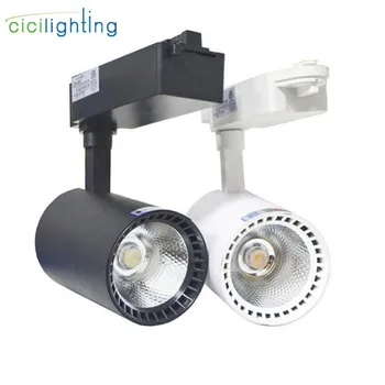 

Industrial LED Track Light 20W 30W COB Ceiling Rail lights For Kitchen Clothes Shop led track lighting fixture for gallary show