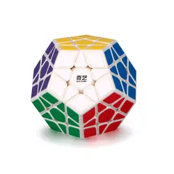 D-FantiX Qiyi QiHeng куб додекаэдра скоростной куб 3x3 Dodecahedron головоломка игрушка белый