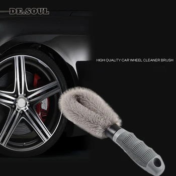 

QIAOGUANJIA Auto Accessories 1pcs Car Wheel Brush Rim Cleaning Tool Car Wash Brush Wheel Duster Car Cleaning Brush Detailing Car