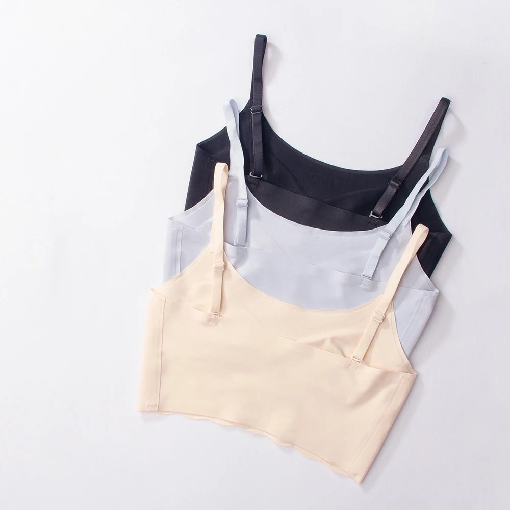 Goede Push Up Bh Vrouwen Bralette Naadloze Ruches Bh Verzamelen Verstelbare soid Lingerie Comfortabele Beha Cup Strappy Meisjes Beha