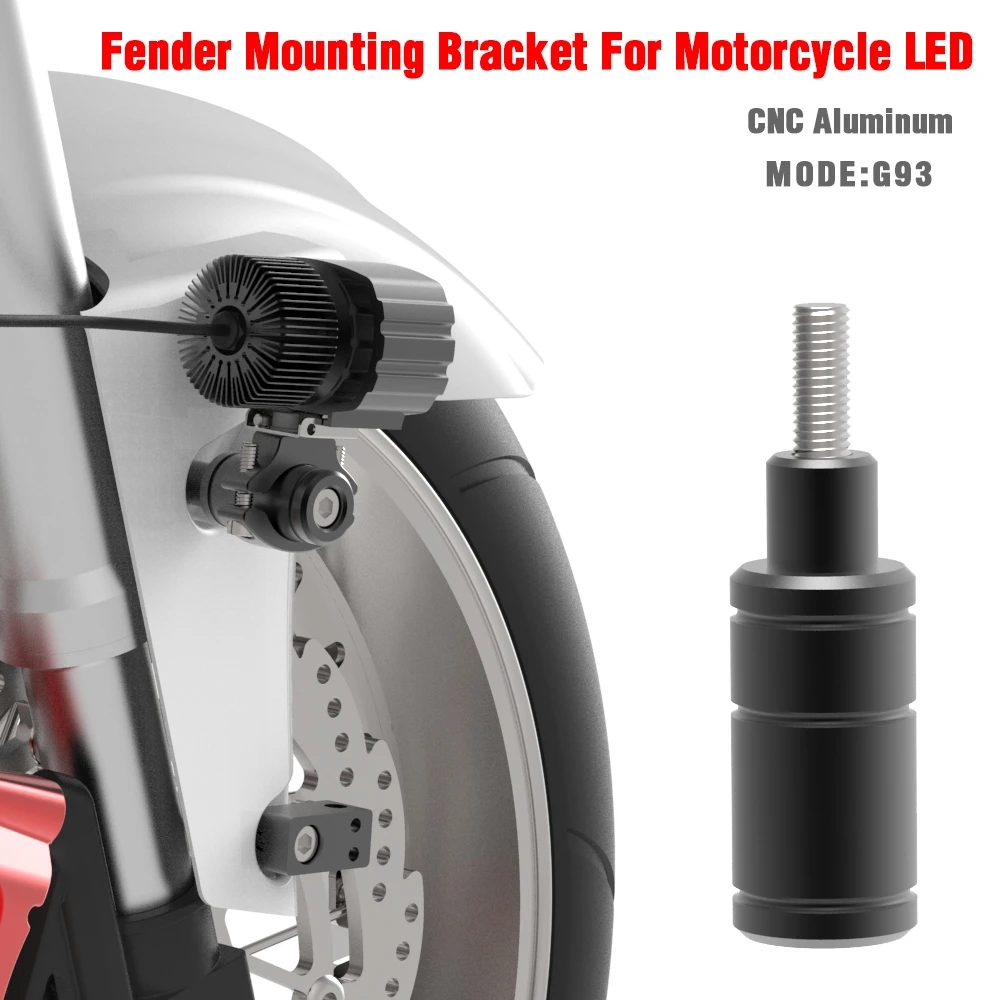 2 sets BOSMAA Folding Adjustable Motorcycle Headlight Bracket Mount Bike Sport Tail Light Holder Fender Eliminator For Honda Ect