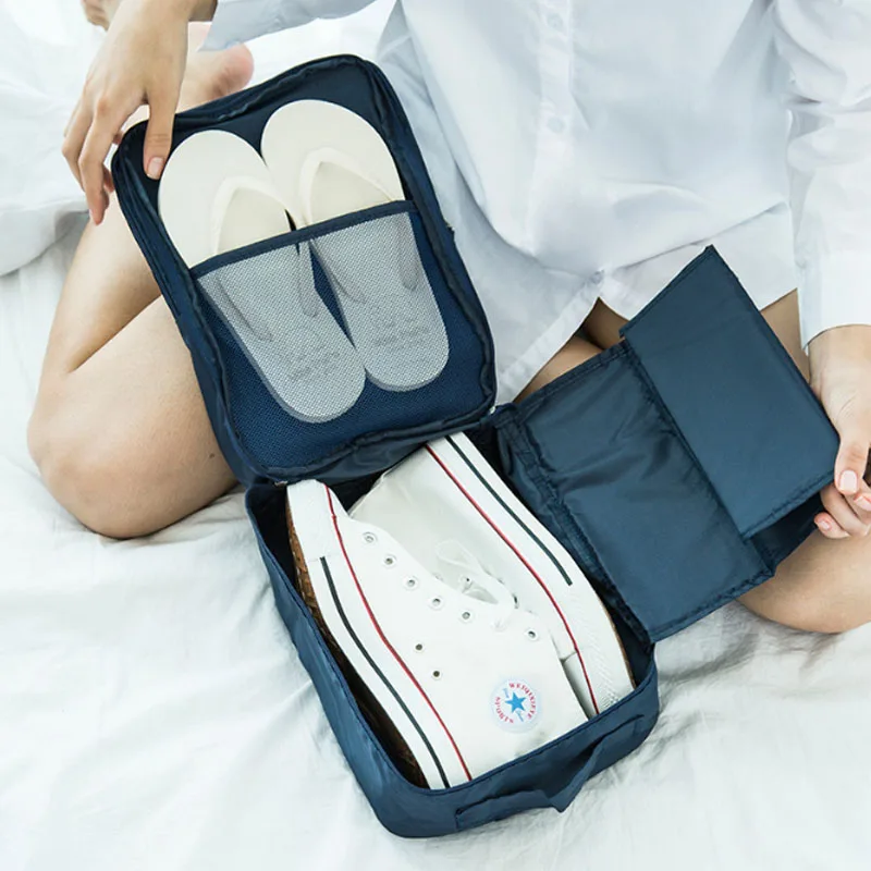 2018 new Packing organizers Travel Shoes Bags Folding Nylon Bags for
