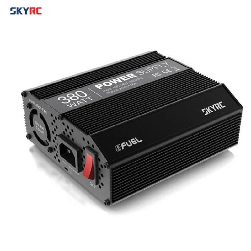 

SKYRC 380W Power Supply New 380W 16A 100-200V AC to 24V DC Power Supply Adapter for SKYRC B6 B6 Nano ISDT Q6 Plus e4Q DC Charger