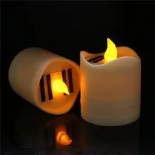 Solar Lamps Solar Energy LED Light waterproof Candle Lamp Night light Home Decoration for wedding Birthday
