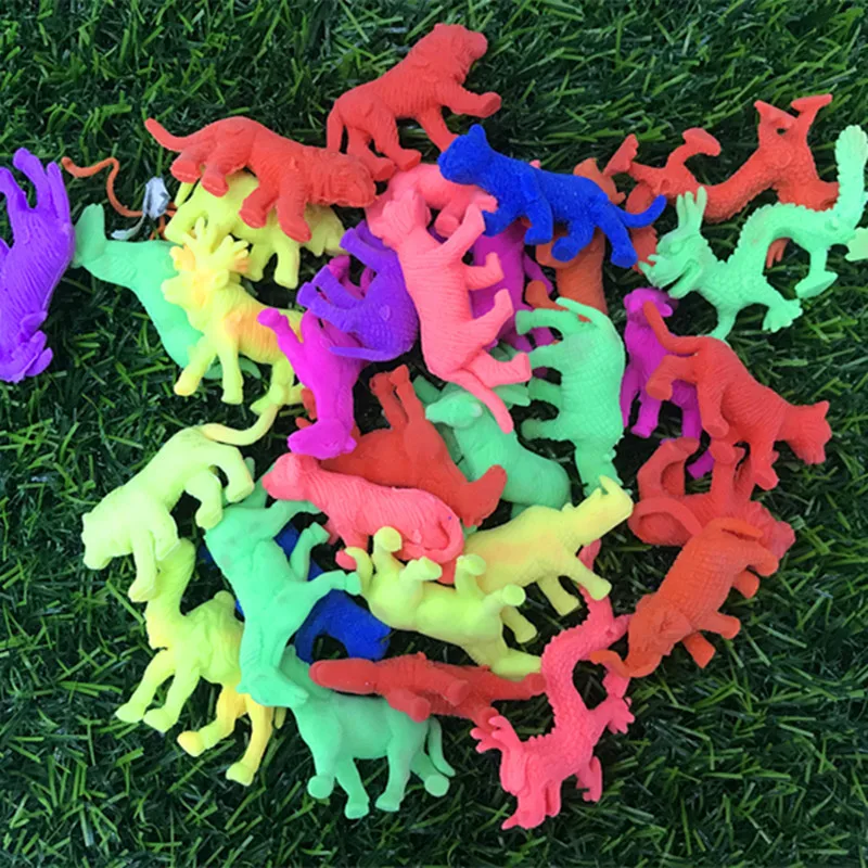 10 шт. магические морские животные динозавр дикие животные в форме воды бусины Дракон шары выращиваемые в воде дети игрушка для декорации дома