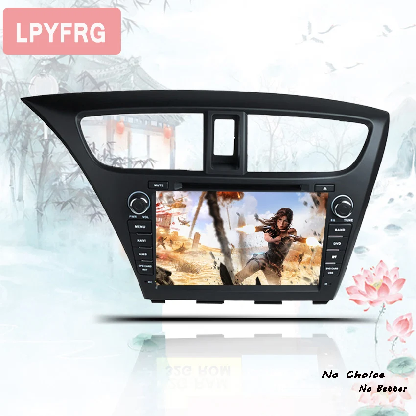 Flash Deal Android 8.1 car dvd player Head unit for Honda civic 2013 2014 2015 Auto gps radio BT tape recorder stereo systems in dashboard 4