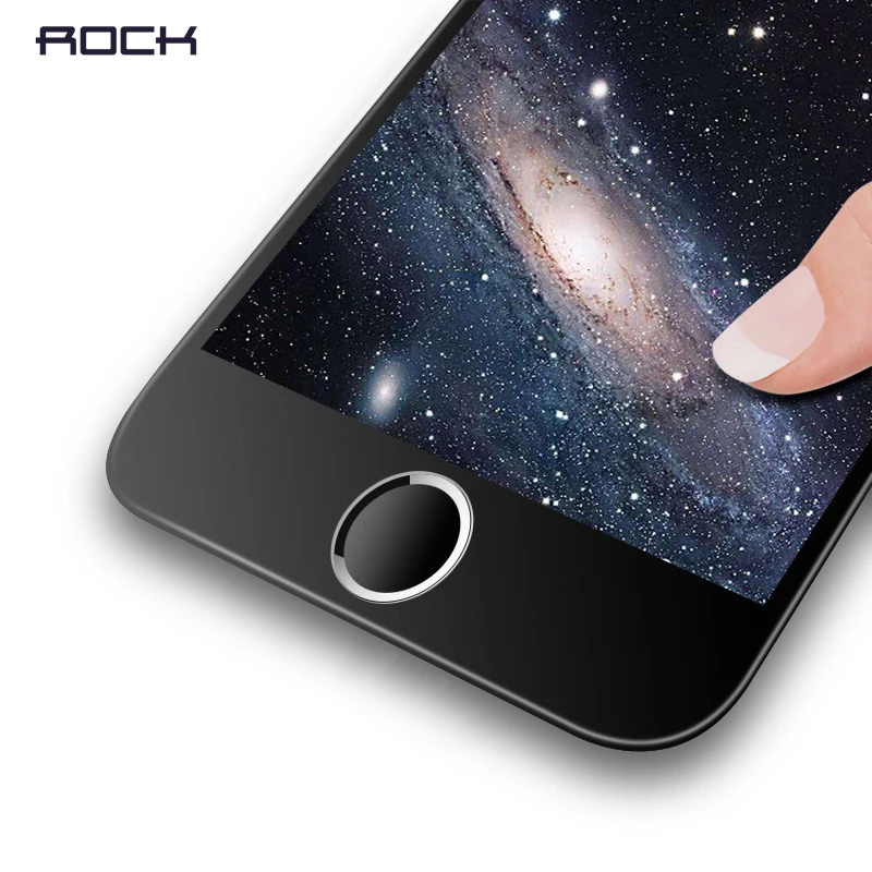Goede ROCK Volledige screen protector voor iPhone 7 7 plus, 9 H 2.5D Hardheid Full screen Gehard Glas voor iPhone 7 7 plus