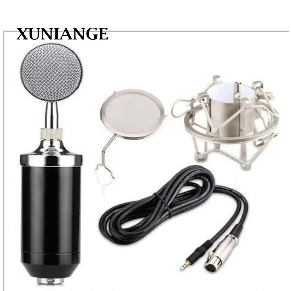 

XUNIANG condenser microphone BM3000 small bottle condenser wheat mobile computer recording network karaoke condenser microphone