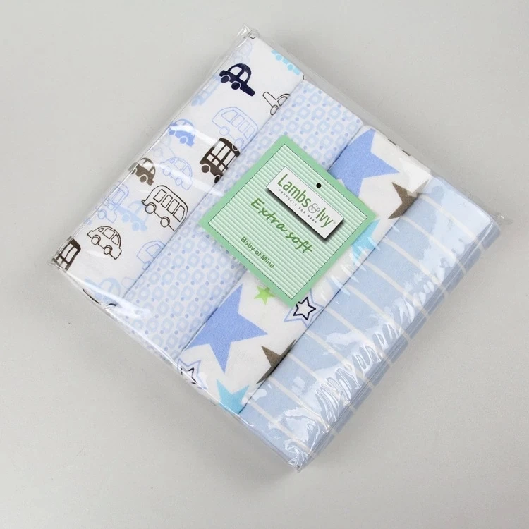 Baby Blanket Cobertor Bedding Set Newborn Sheets Flannel Receiving Blankets 4 Count cotton muslin blanket cotton blanket swaddle blanket cotton swaddle cotton gauze blanket plush blanket fleece blanket cotton knit blanket coral velvet blanket custom blanket