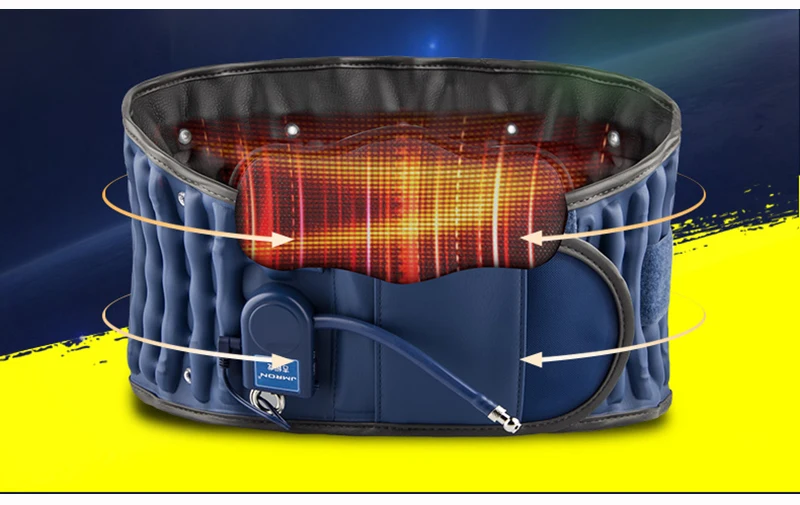 Youhekang прижигание нагревательный шейный Тяговый надувной шейный поясной ремень Медицинский Электрический надувной ремень тяговое устройство