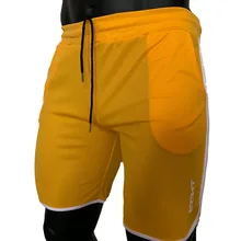 Новые летние мужские шорты для бега трусцой бодубилдинг шорты сетчатые дышащие спортивные шорты для тренировок спортивные шорты для фитнеса пляжные шорты