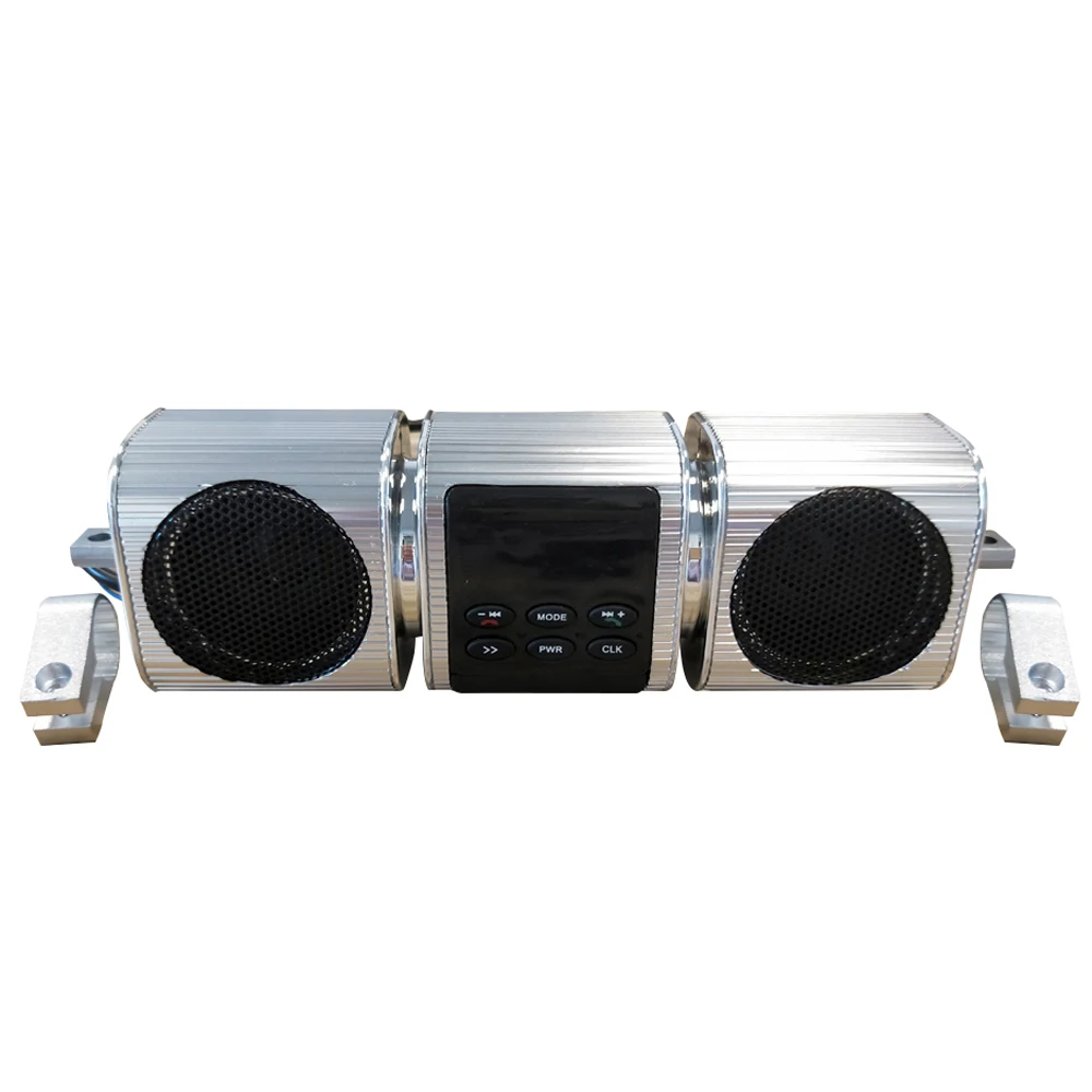 

Fine-quality Voice Waterproof Motorcycle Audio Sound System Stereo Speakers BT MP3 FM Music Player TF/USB/AUX Multifunctional