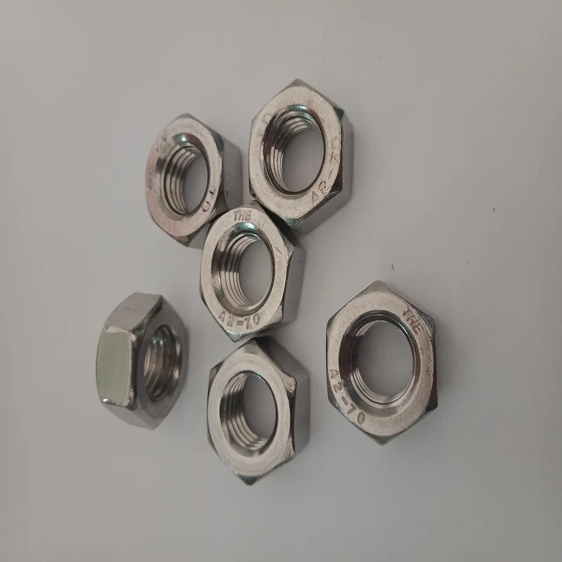 

Free delivery Metric thread 304 stainless steel hex nut M1 M1.2 M1.4 M1.6 M2 M2.5 M2.6 M3 M3.5 M4 M5 M6 M8 M10 M12 M14 M16 M18