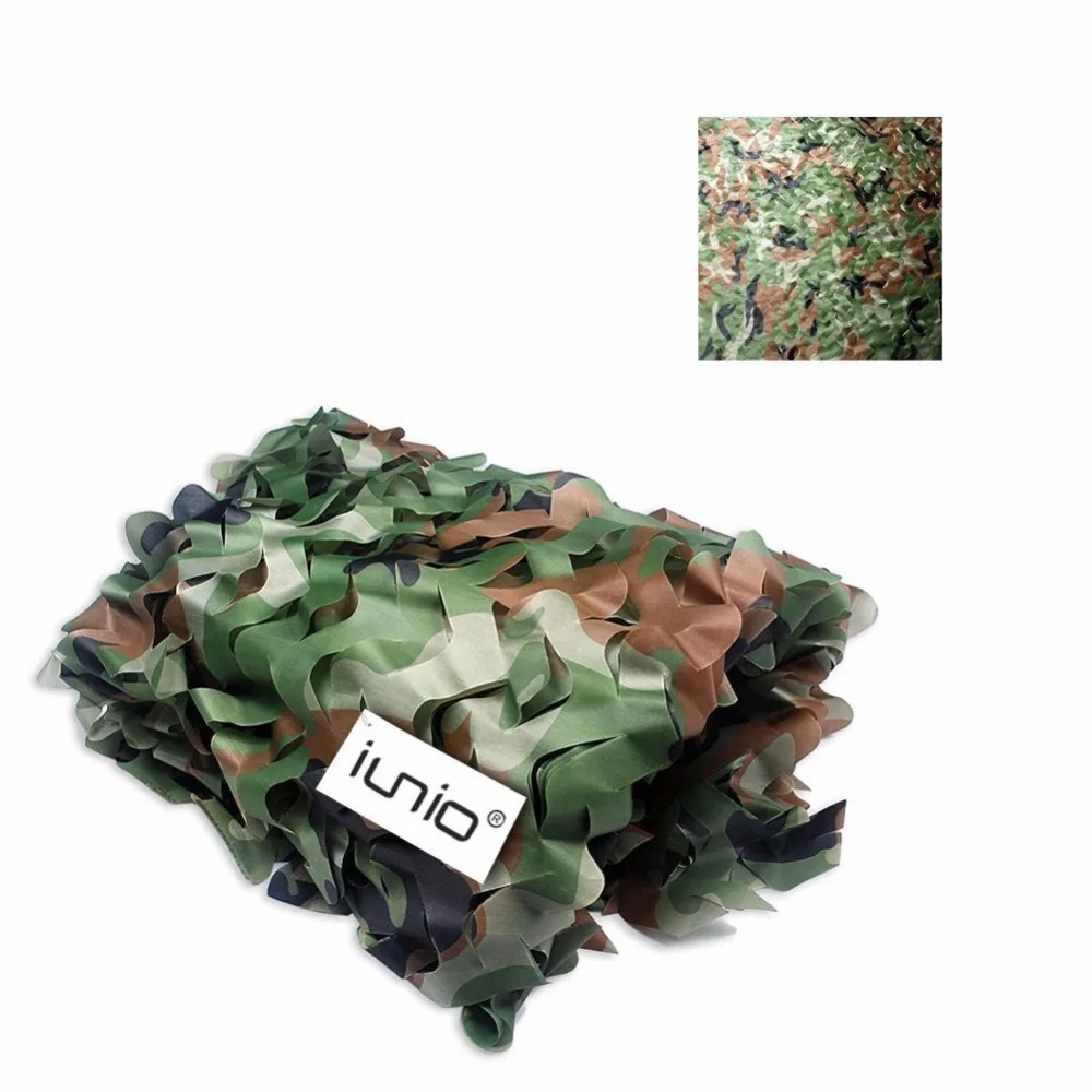 

Sun Shelter 7 Colors 10M*1.5M Military Camouflage Netting Hunting Camping Jungle Sun Shade Cloth Tarp Tent for Car-Covers Mesh