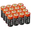 Batería recargable de 700mAh, 3,7 V, RCR123A, CR123A, 16340, para cámaras Arlo HD y Reolink Argus UL FCC, certificado, hecha por Hixon, 16 Uds. ► Foto 1/6