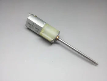 

2pcs Reduction ratio 1:158 Long axis 12V-24V DC 130 motor gear reducer motor High torque motor