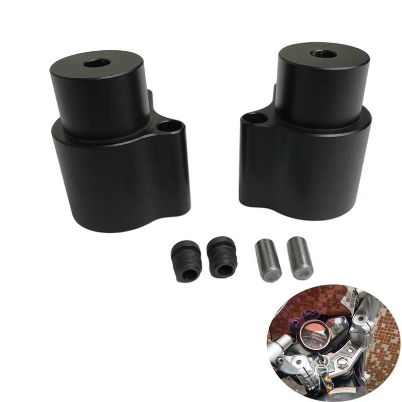 

Kanounen For Suzuki GW250 CNC Modified Handlebar Riser Plus Increase GW 250 Inazuma250 Bracket Kit