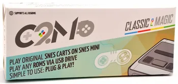 

Classic 2 Magic C2M Compatible for Original SNES/NES Carts by USB Drive works with SNES Classic Mini from Any Region