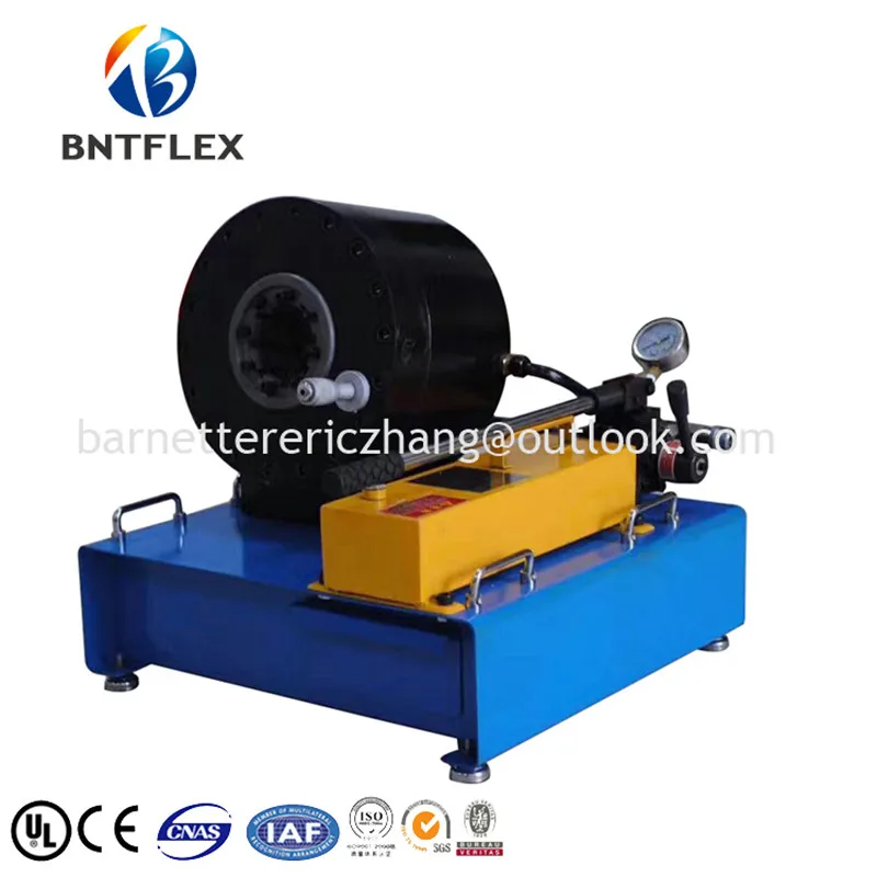

up to 2 inch manual hydraulic crimp press