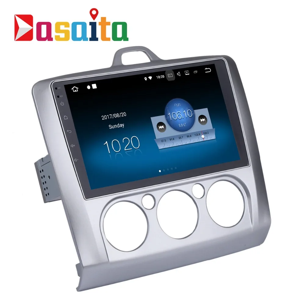

Dasaita 9" Android 8.1 Car GPS Player Navi for Ford Focus 2 Focus II 2004-2011 with 2G+16G Quad Core Stereo Multimedia No DVD