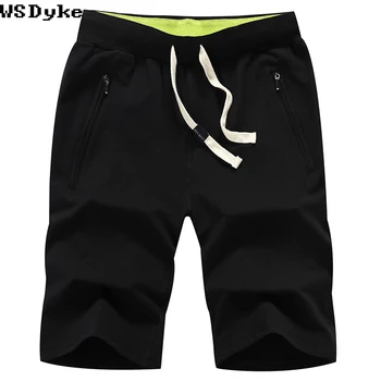 

2017 New Casual Elastic Waistband Short D Ete Homme Slim Soft Summer Shorts Men